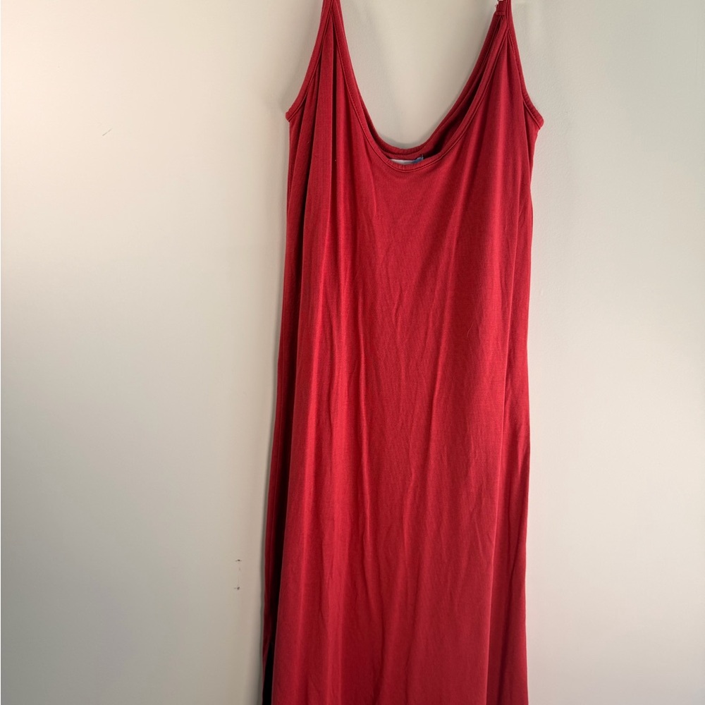 Skivys Mini Slip Dress Red - Crimson XS